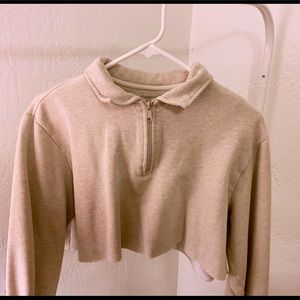 Cropped sweater